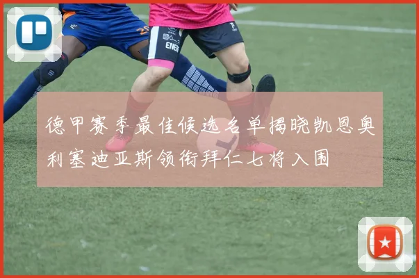 德甲赛季最佳候选名单揭晓凯恩奥利塞迪亚斯领衔拜仁七将入围